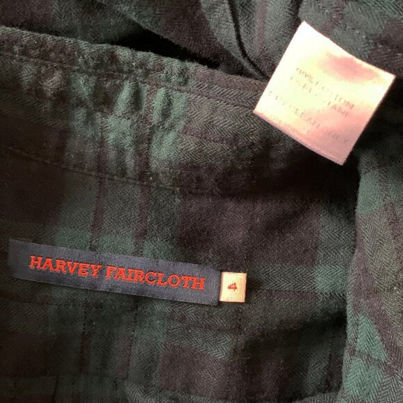 Harvey Faircloth Flannel Size Zip Button Down - Picture 12 of 12